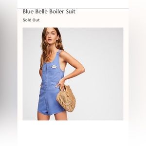 Spell & Gypsy Collective, Blue Bellebird Boiler Romper